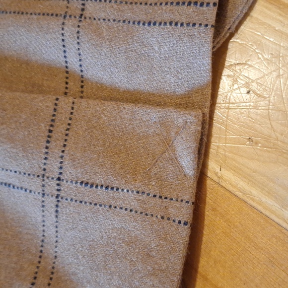 NWOT Madewell Larsen Blazer in Windowpane Plus Size 3X Black & Tan - Picture 12 of 12